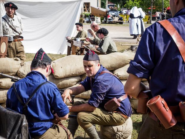 Grullos volverá a recrear la crudeza de la guerra el día 10