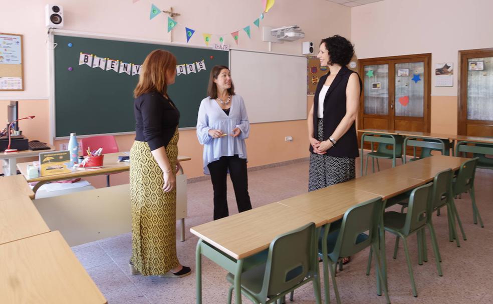 «Llevamos meses decorando. Queremos que vuelvan a ver su cole como un hogar»