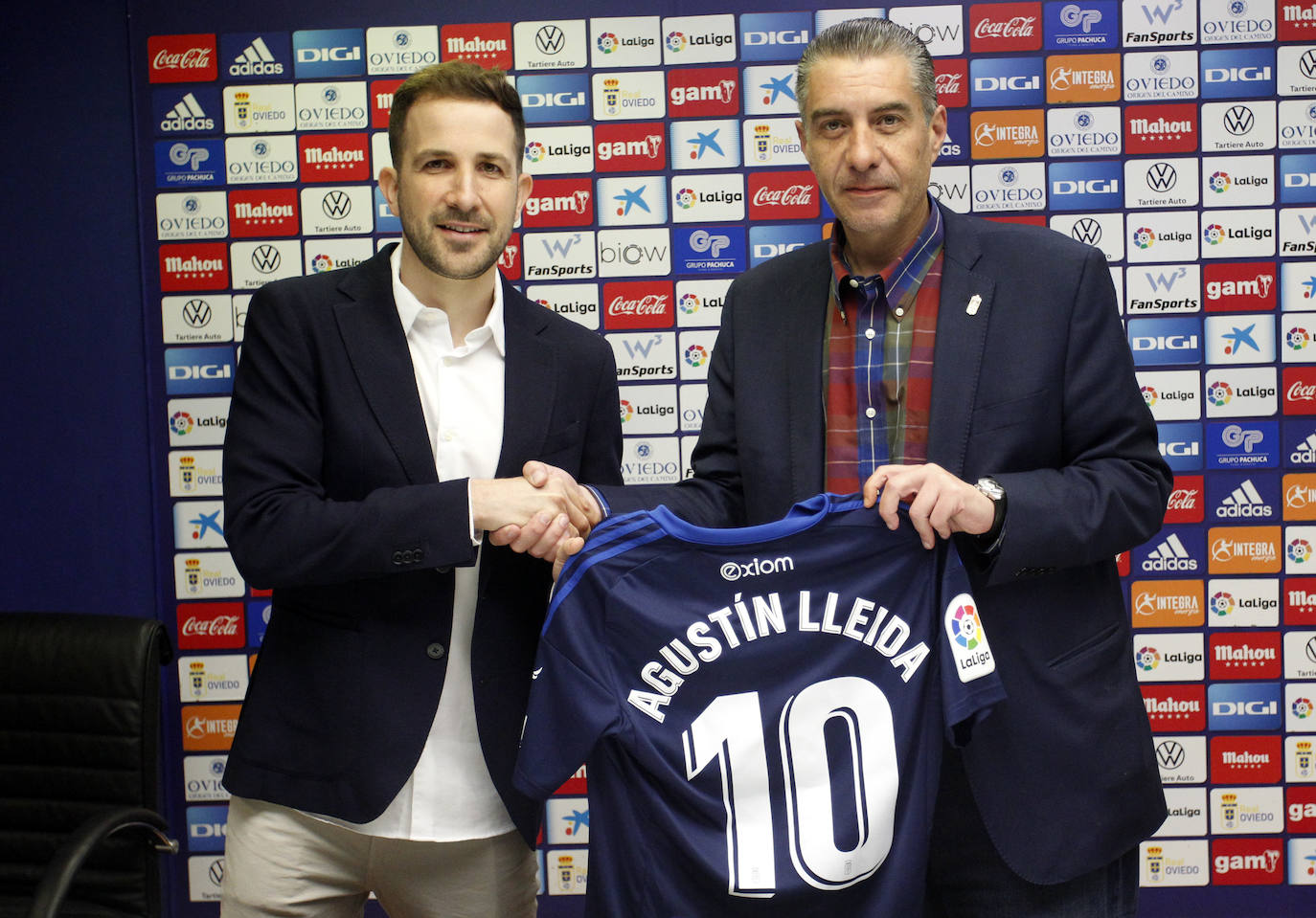 Agustín Lleida: «Se lo que significa el Real Oviedo, era irrechazable»