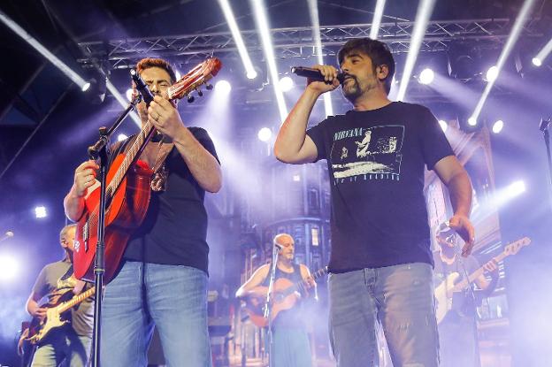 Estopa llega hoy a La Ería con la gira 'Fuego' y a punto de agotar las entradas