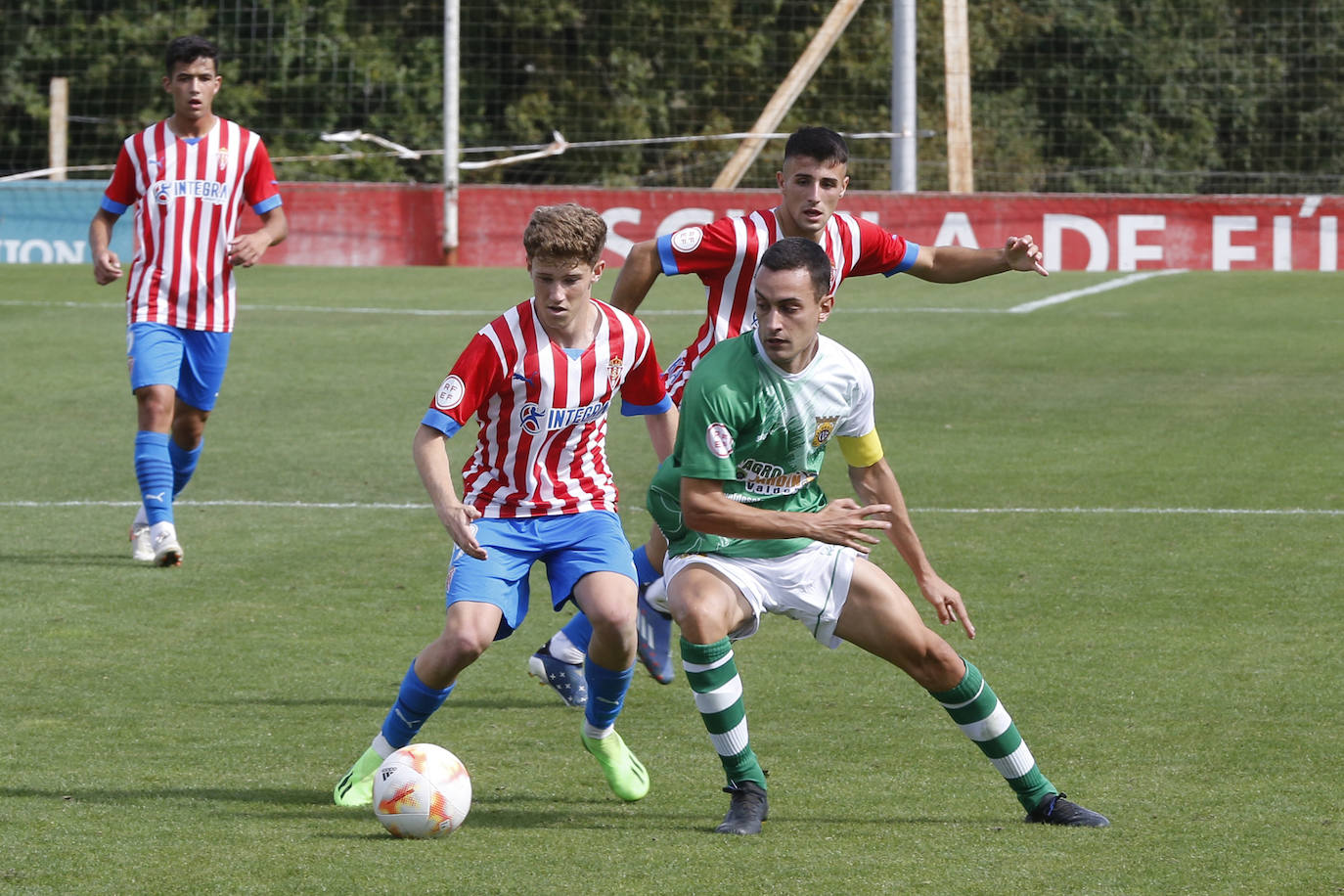 Las mejores jugadas del Sporting B - Valdesoto (1-0)