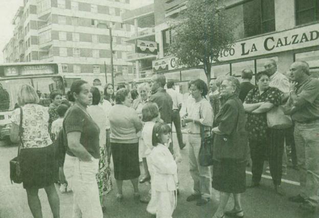 Protestas en La Calzada