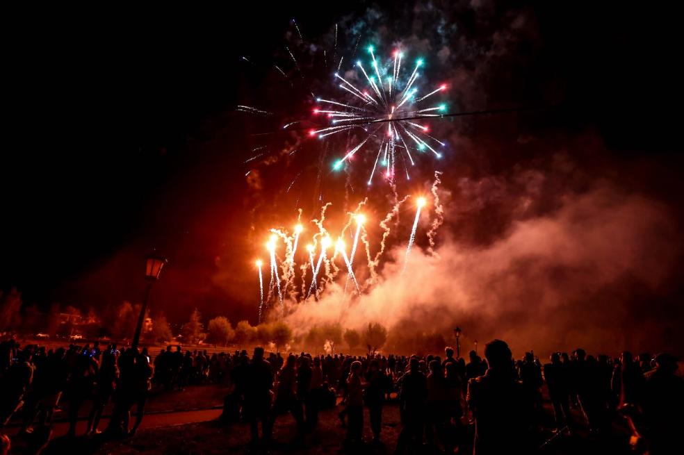 Fuegos para una multitud