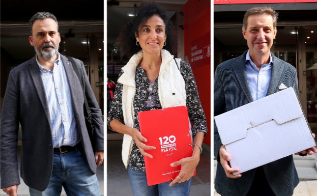 Ricardo Fernández, Carlos Fernández Llaneza y Natalia Sánchez Santa Bárbara alcanzan los avales máximos para las primarias del PSOE