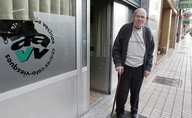 Fallece a los 87 años el histórico líder vecinal de Gijón Óscar Piñera