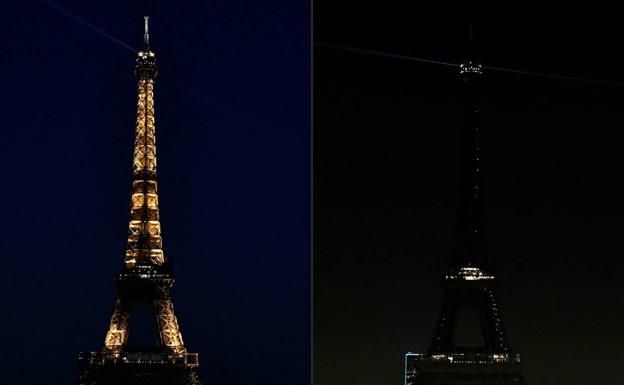 París apaga las luces para ahorrar energía