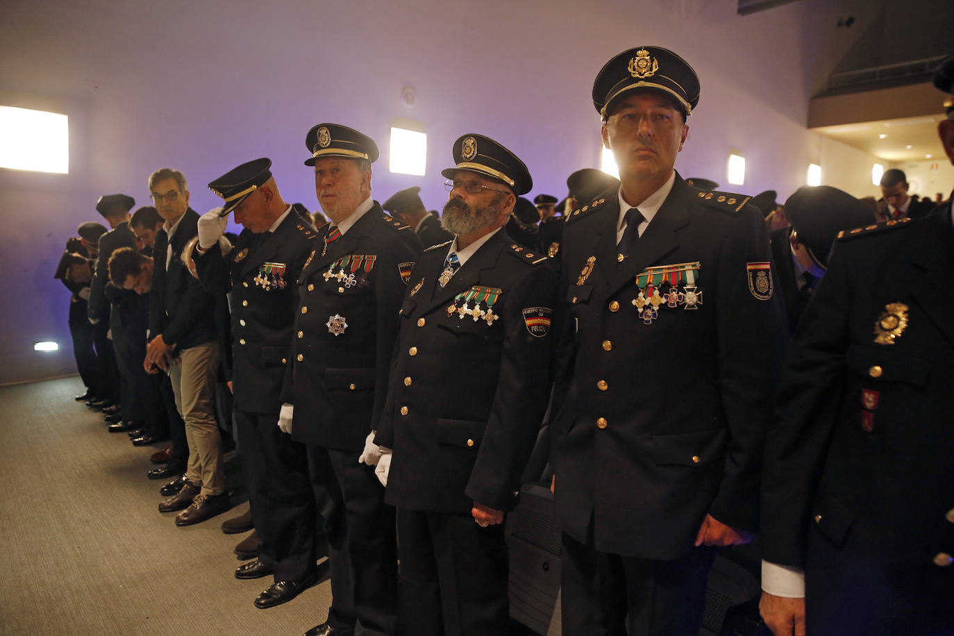 La Policía Nacional celebra el día de los Ángeles Custodios