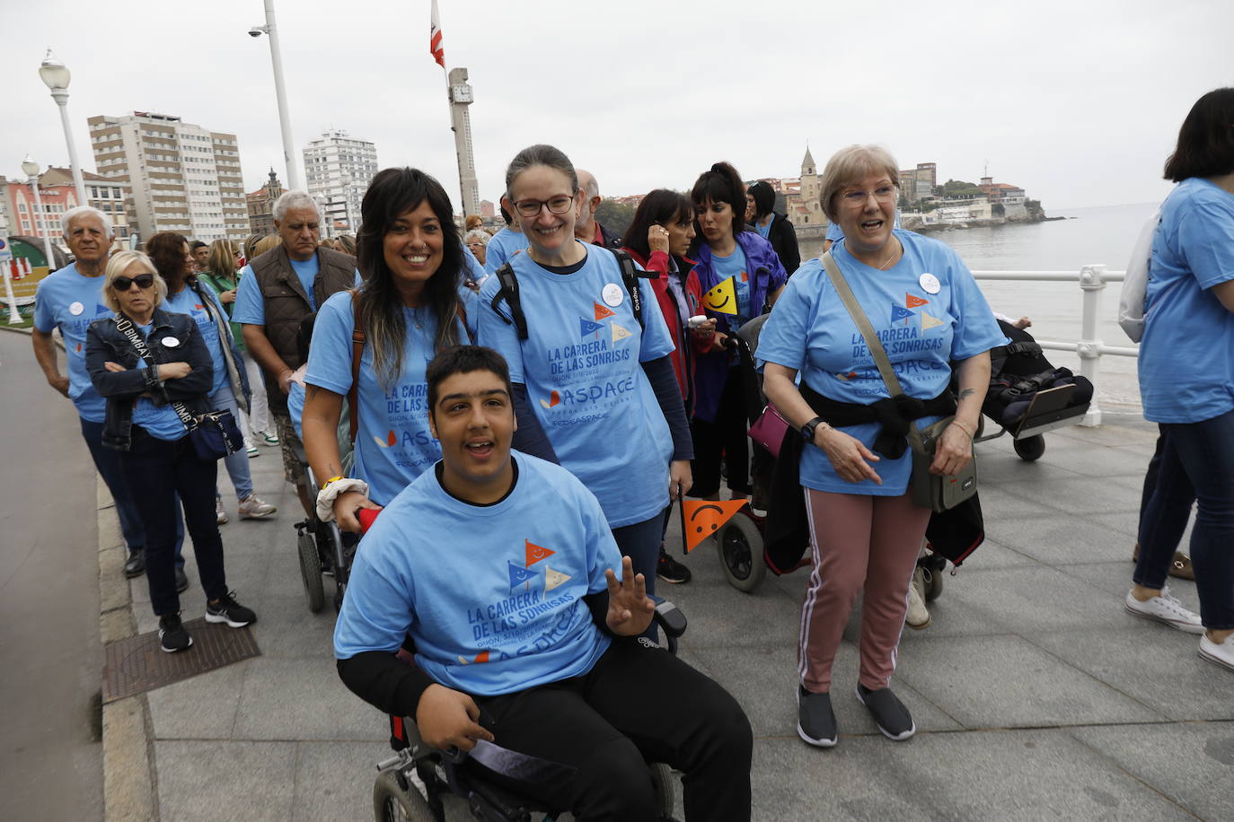 Llega 'La carrera de las sonrisas' a Gijón