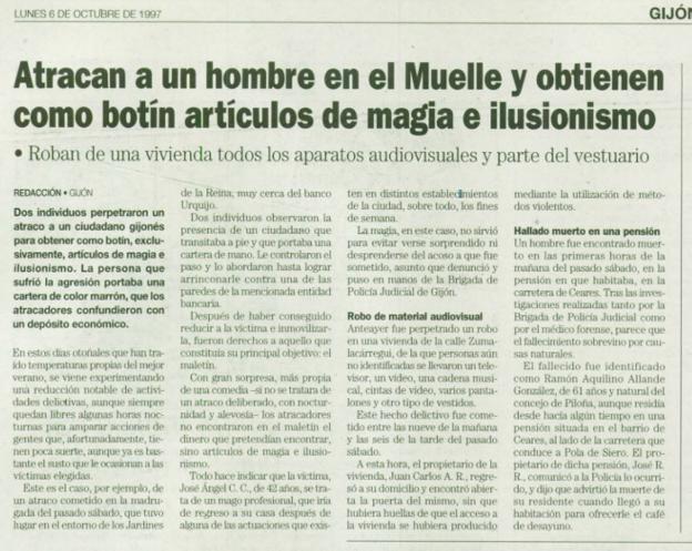 Atraco... de birlibirloque