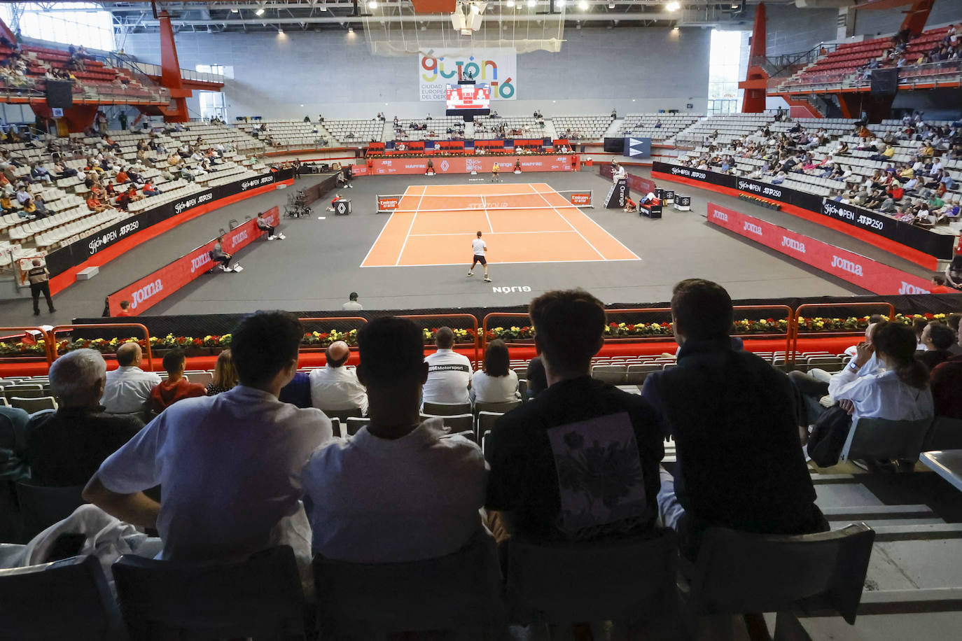 Primera jornada de tenis en el Gijón Open ATP 250