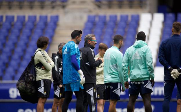 El Oviedo a La Romareda con la baja de Miguelón como principal novedad