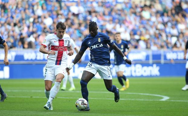 El Oviedo se estrella ante el Huesca