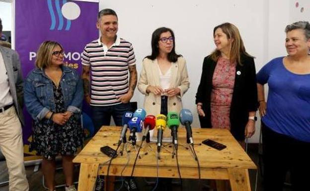 Alba González encabezará la lista oficial a las primarias de Podemos