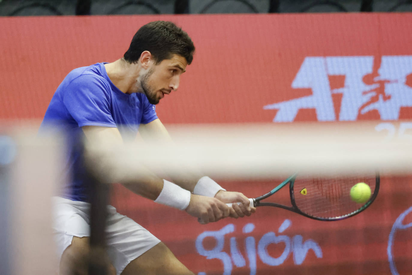 Las mejores imágenes del jueves en el Gijón Open