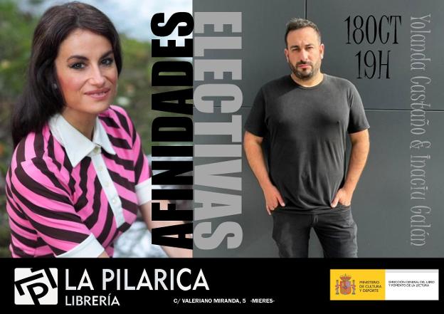 Yolanda Castaño ya Inaciu Galán en Mieres