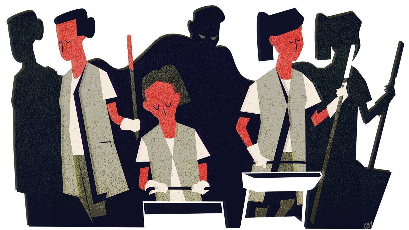 «Gestos obscenos, rozamientos, invitaciones libidinosas...»