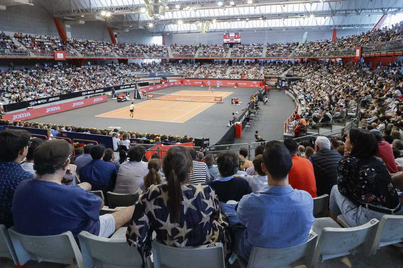 Las mejores imágenes de las semifinales en el Gijón Open ATP 250