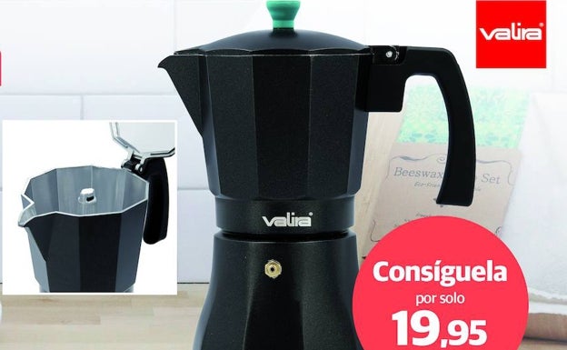 Disfruta del mejor café con la cafetera italiana de Valira