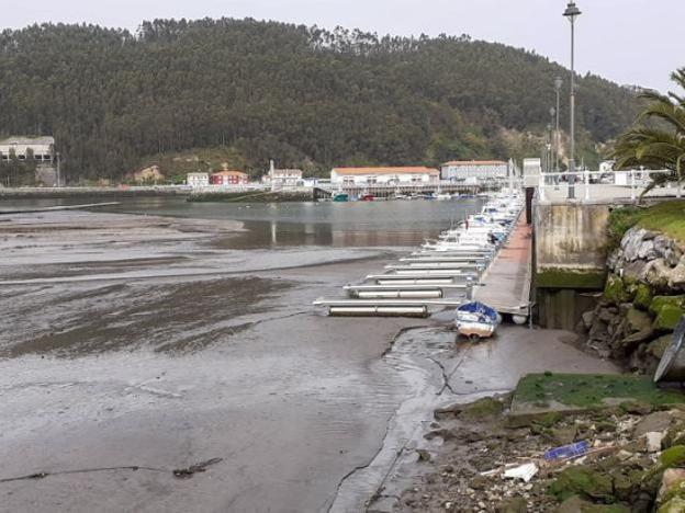 El dragado del puerto de La Arena no se hará antes de la primavera