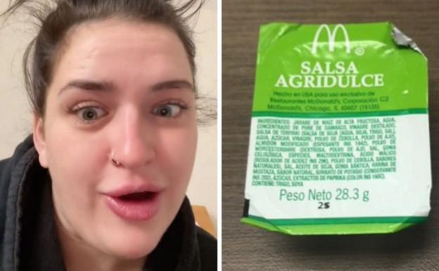 Una 'tiktoker' revela el ingrediente 'secreto' de la salsa agridulce de McDonald's