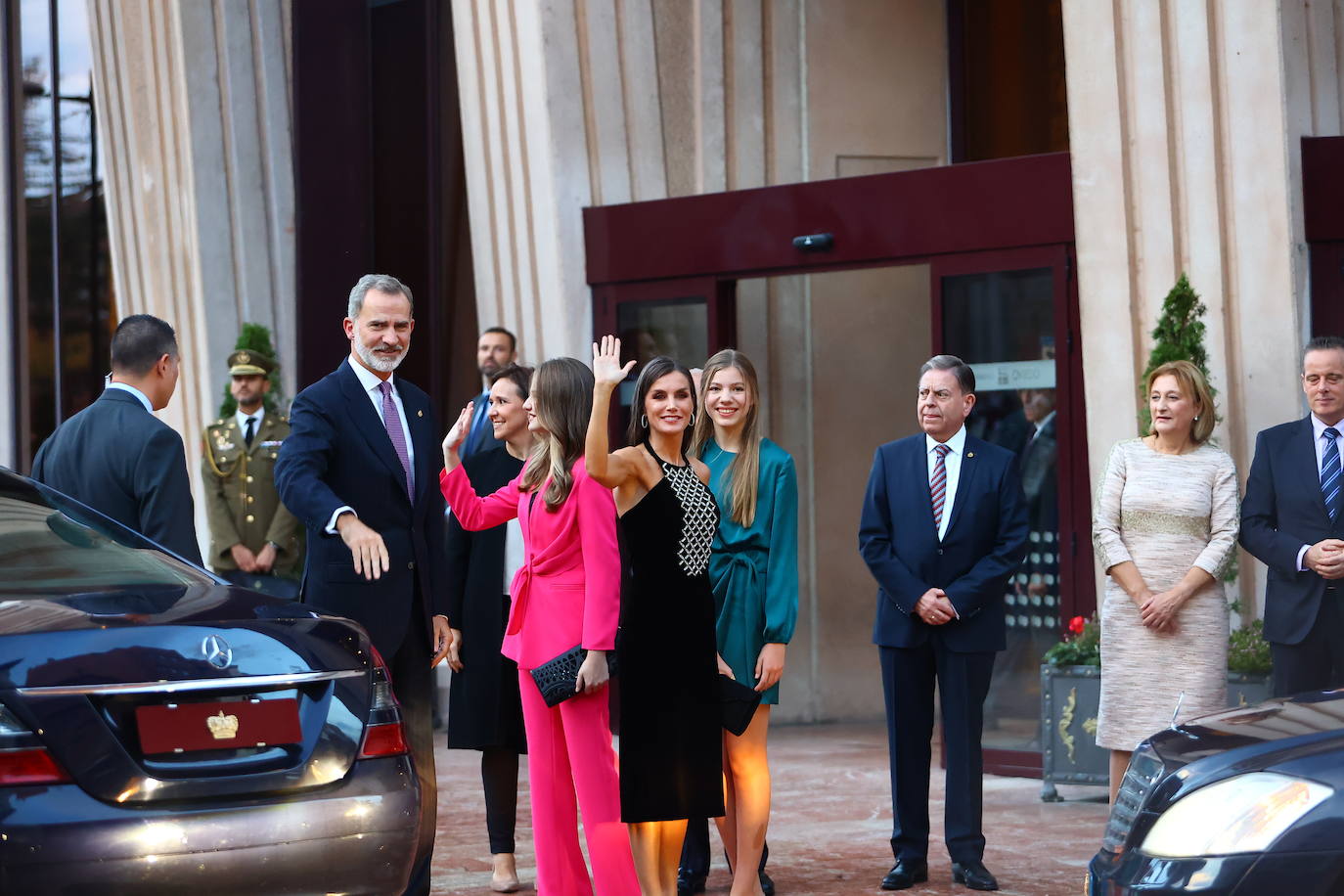Los asistentes al Concierto de los Premios Princesa