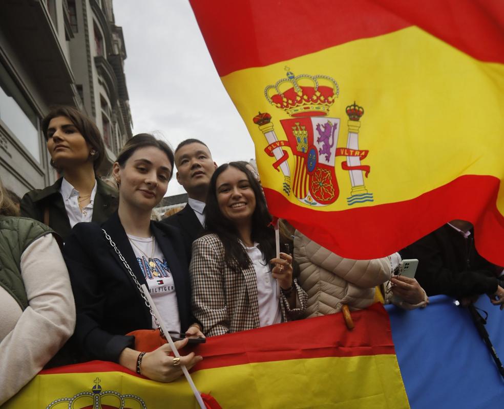 «Estamos aquí para arropar a la Familia Real»