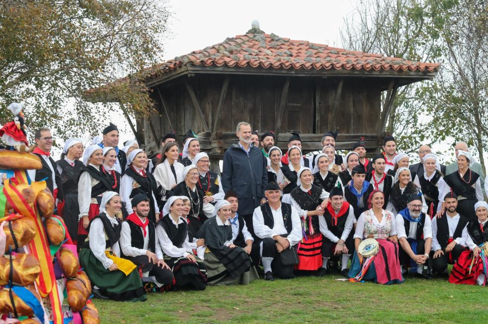 «Parecía que los Reyes y Leonor eran tres vecinos más del pueblo»