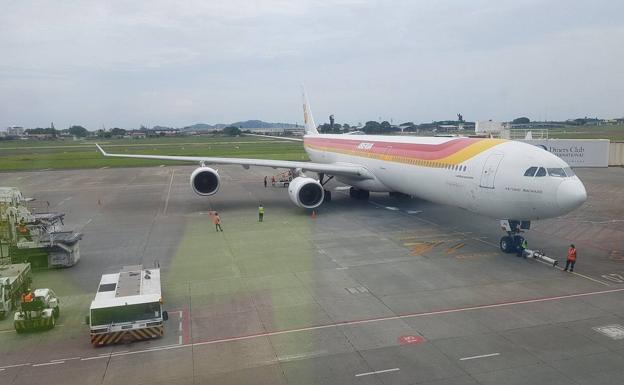 Un piloto llega con retraso y encuentra la forma de compensar a los pasajeros