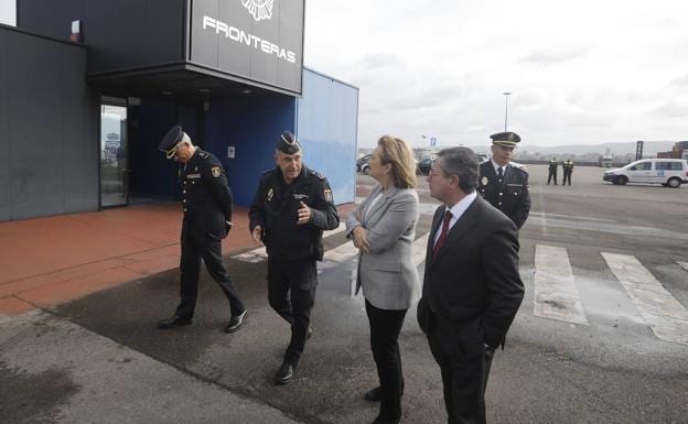 Nuevas instalaciones de fronteras para la Policía Nacional en El Musel