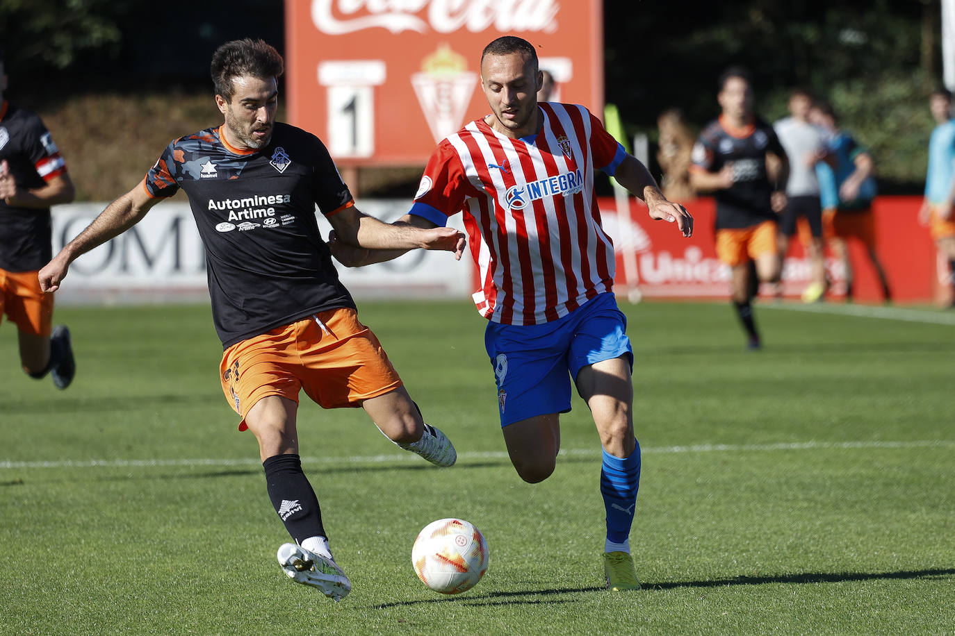 Las mejores imágenes del Sporting B - Caudal