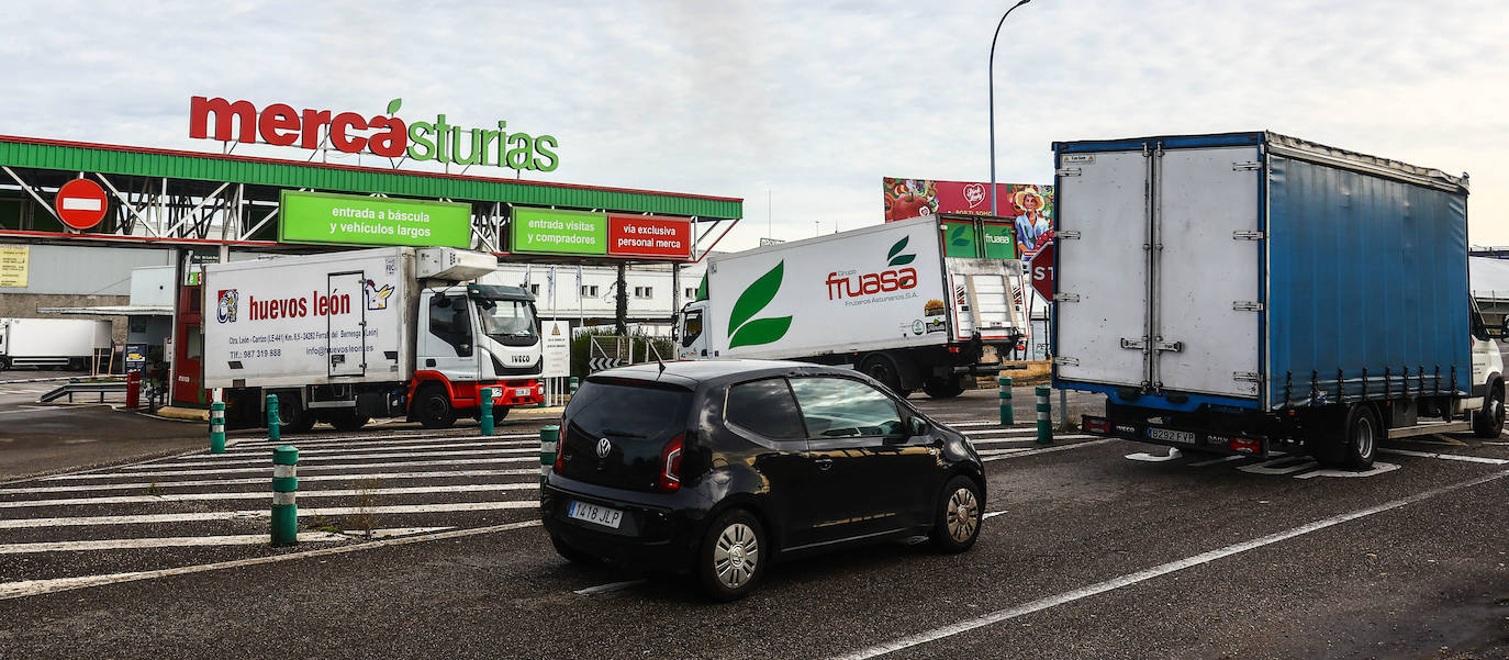 «Sin incidencias relevantes» en Asturias en el primer día del paro de transportes