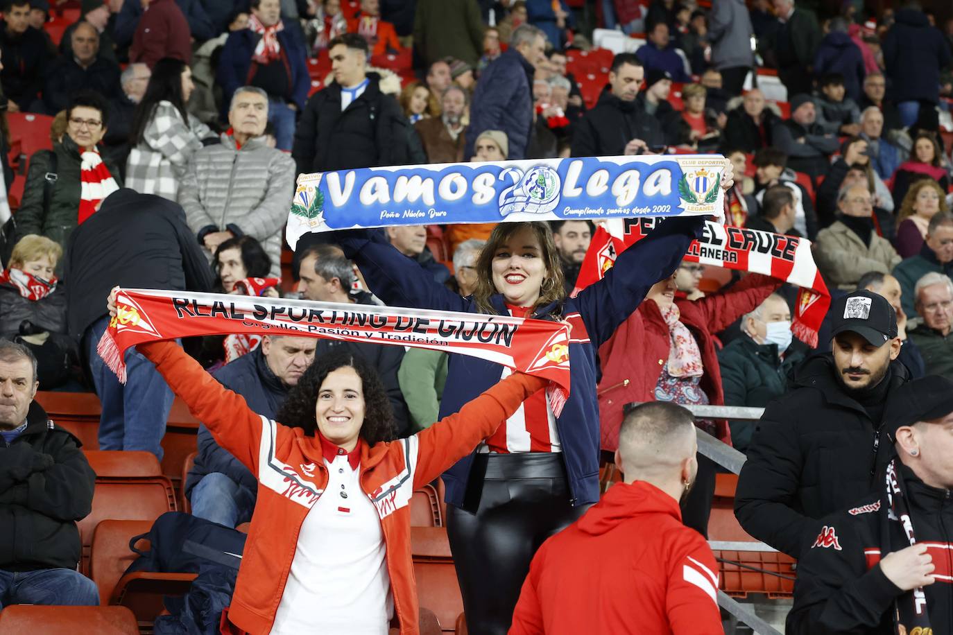 ¿Estuviste en el Sporting - Leganés? ¡Búscate!