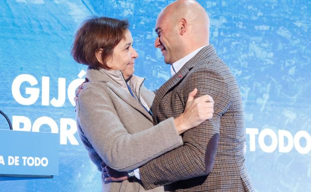 Moriyón, sobre la candidatura a la Alcaldía: «Chus, no sé cómo lo vamos a hacer, pero sea como sea será contigo»