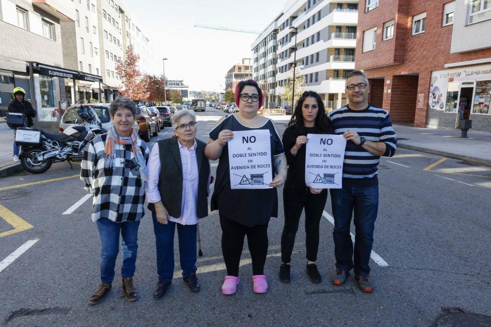 Vecinos y comerciantes, en sentido único