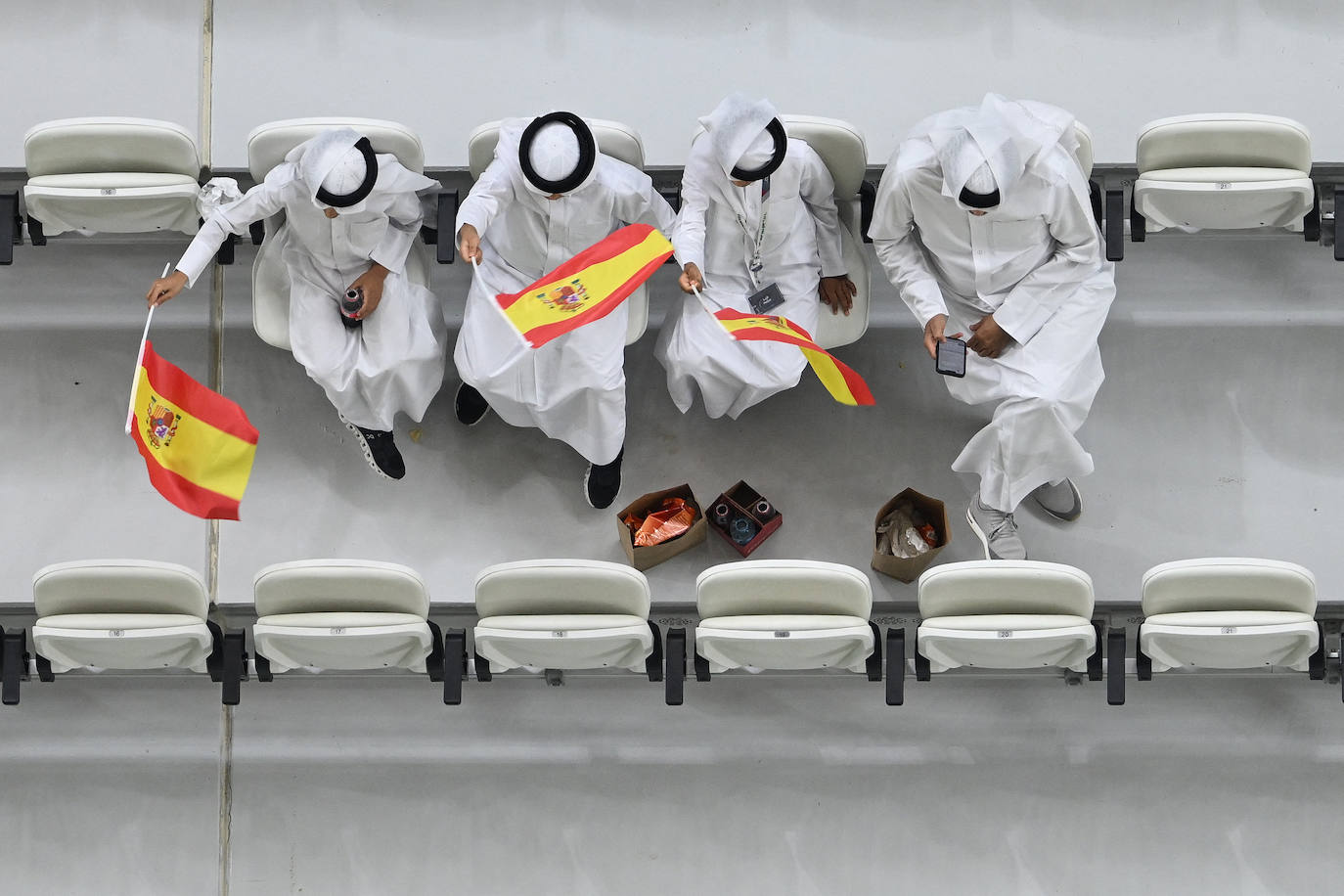 Las mejores fotos de los aficionados del España - Costa Rica