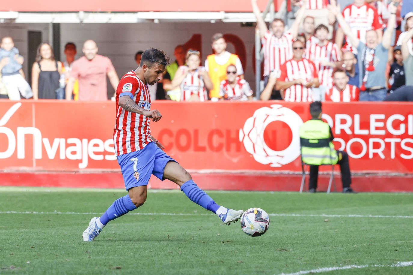 El Sporting se queda corto