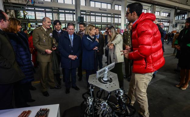 «Estamos armados hasta los dientes para que Asturias se convierta en un polo de la industria de Defensa»