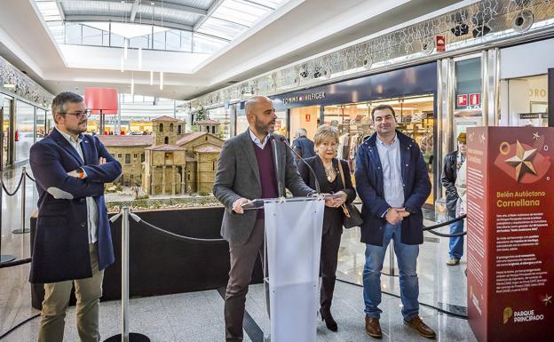 Cornellana protagoniza el Belén de Parque Principado
