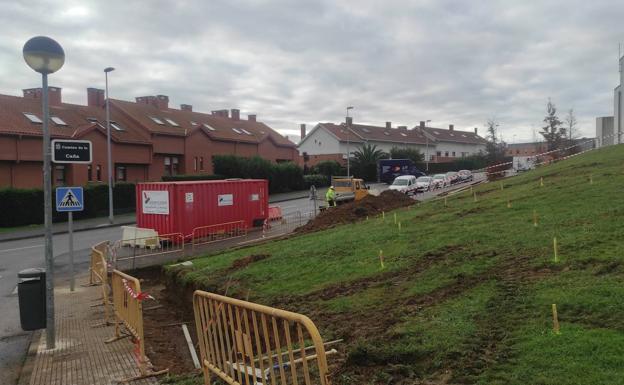 Comienzan las obras para la creación de una zona de ocio juvenil en La Fresneda