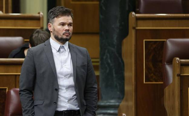 Rufián confiesa que usó los Presupuestos como «palanca» para acabar con la sedición