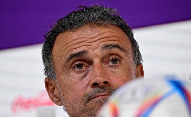 Luis Enrique: «No vamos a cambiar nuestra idea en ningún momento»