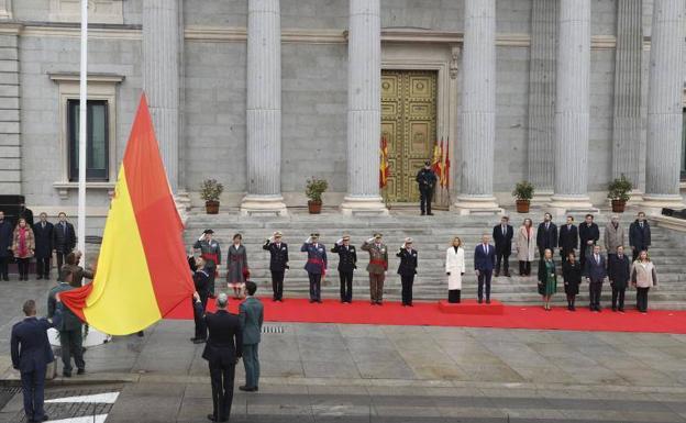 Las disensiones políticas empañan los actos por el Día de la Constitución