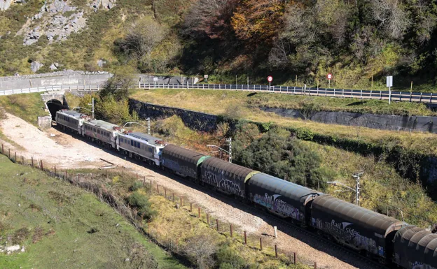 Asturias, sin tren con la meseta por tercera vez en una semana al arrollar un mercancías a una vaca
