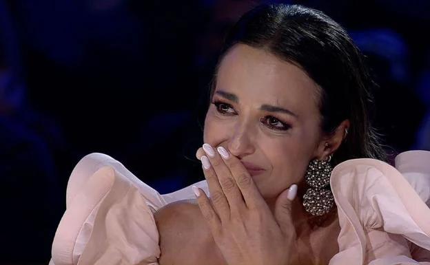 Lágrimas de emoción de Paula Echevarría en las semifinales de 'Got Talent'