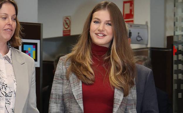 La comida con amigos de la Princesa Leonor en un restaurante asturiano de Madrid