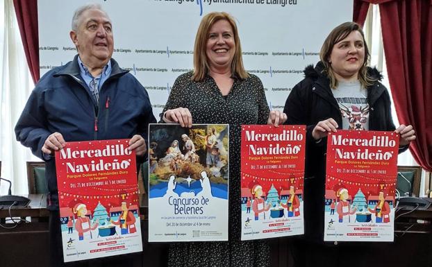 La Felguera estrena mercadillo navideño