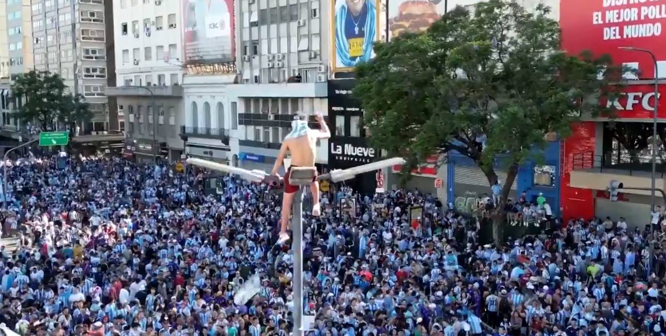 Las imágenes más icónicas de la celebración de Argentina