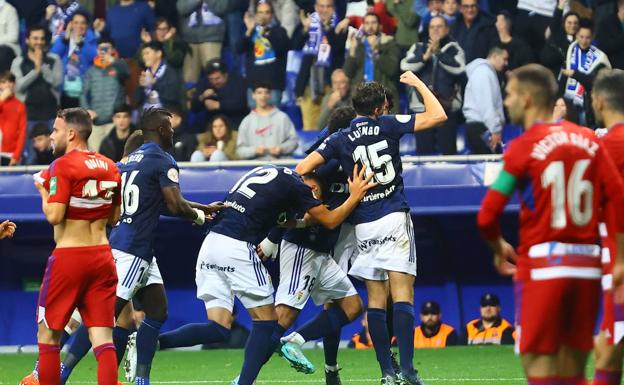 Luengo da al Oviedo la victoria ante el Granada