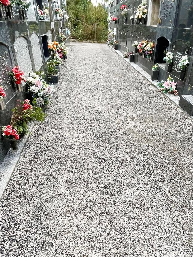 El Ayuntamiento de Tineo reforma el cementerio de Las Eras, con 1.731 nichos