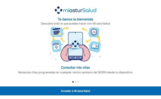 Así funciona el portal MiAsturSalud